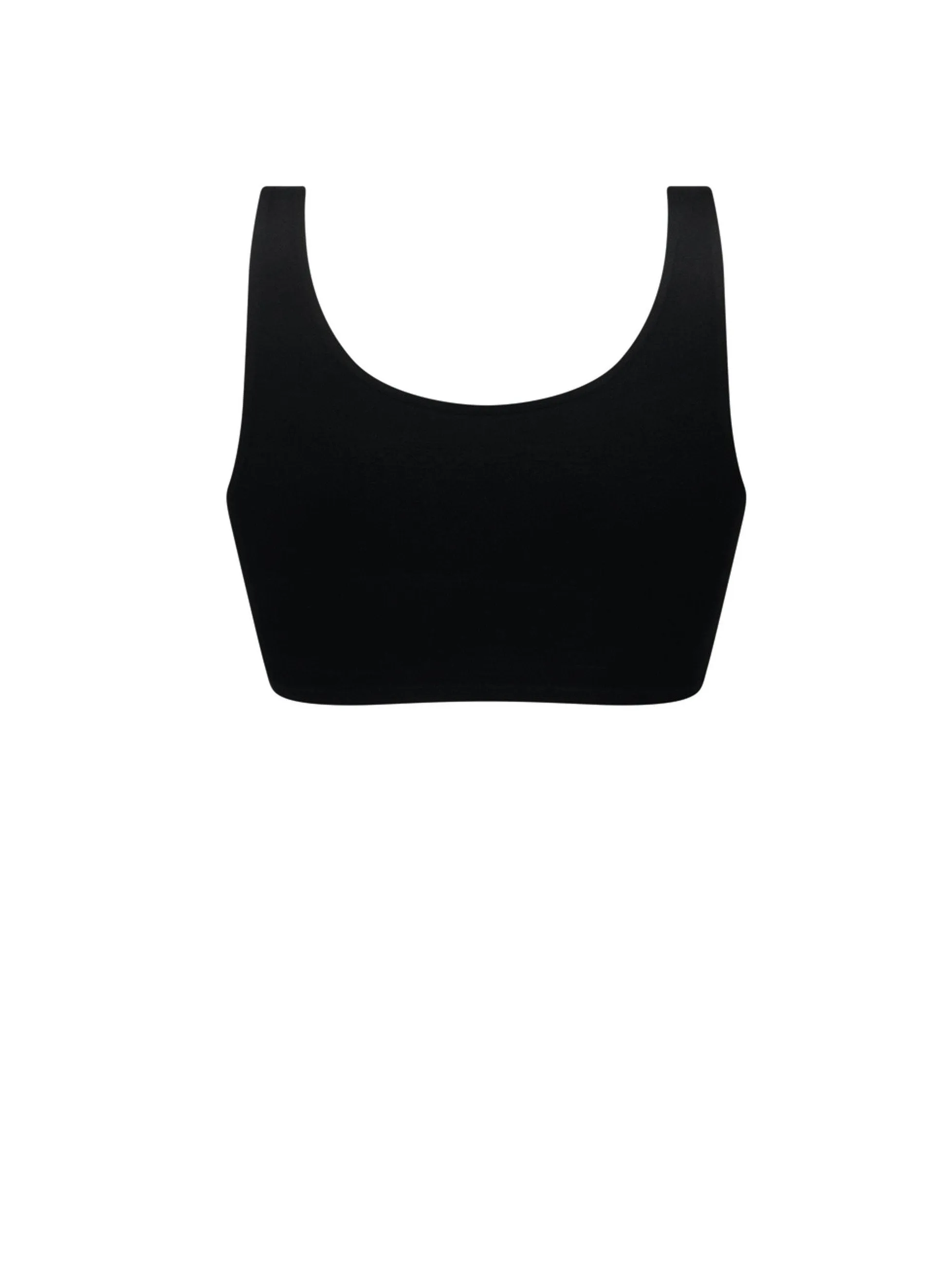 Amoena Amy Wire Free Mastectomy Bra - Seamless Black