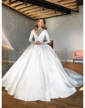 Ball Gown With Swarovski Stones