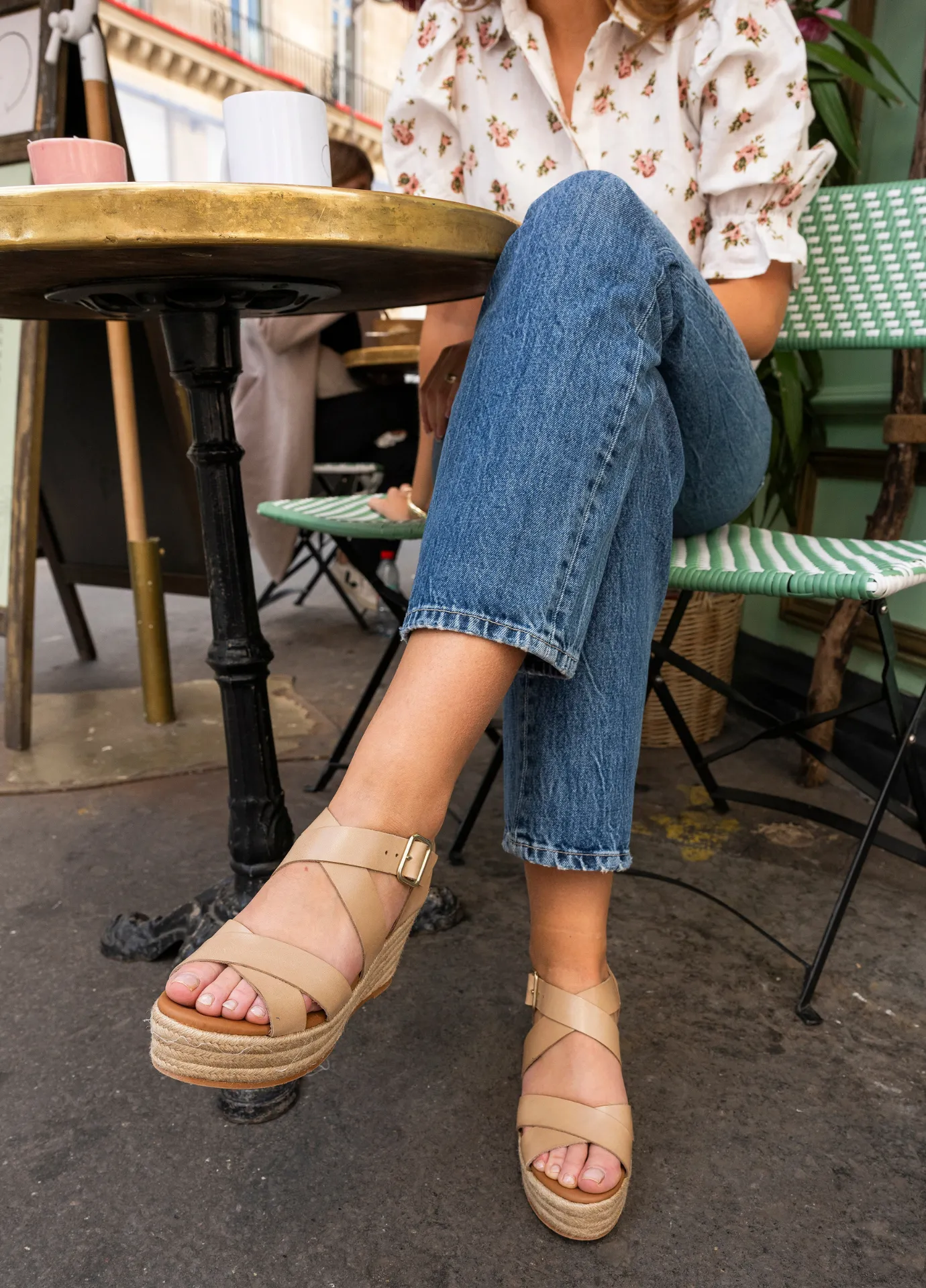 Billi Bi Wedges Beige