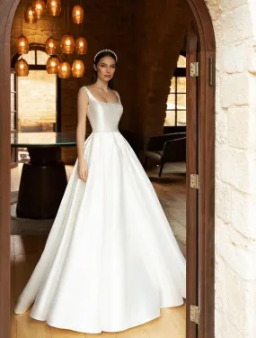 Classic White Wedding Dress
