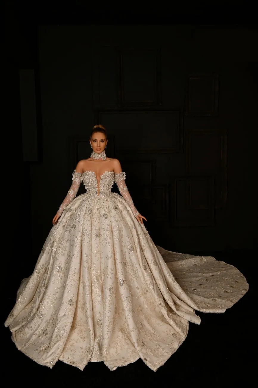 Conjuring White Wedding Dress