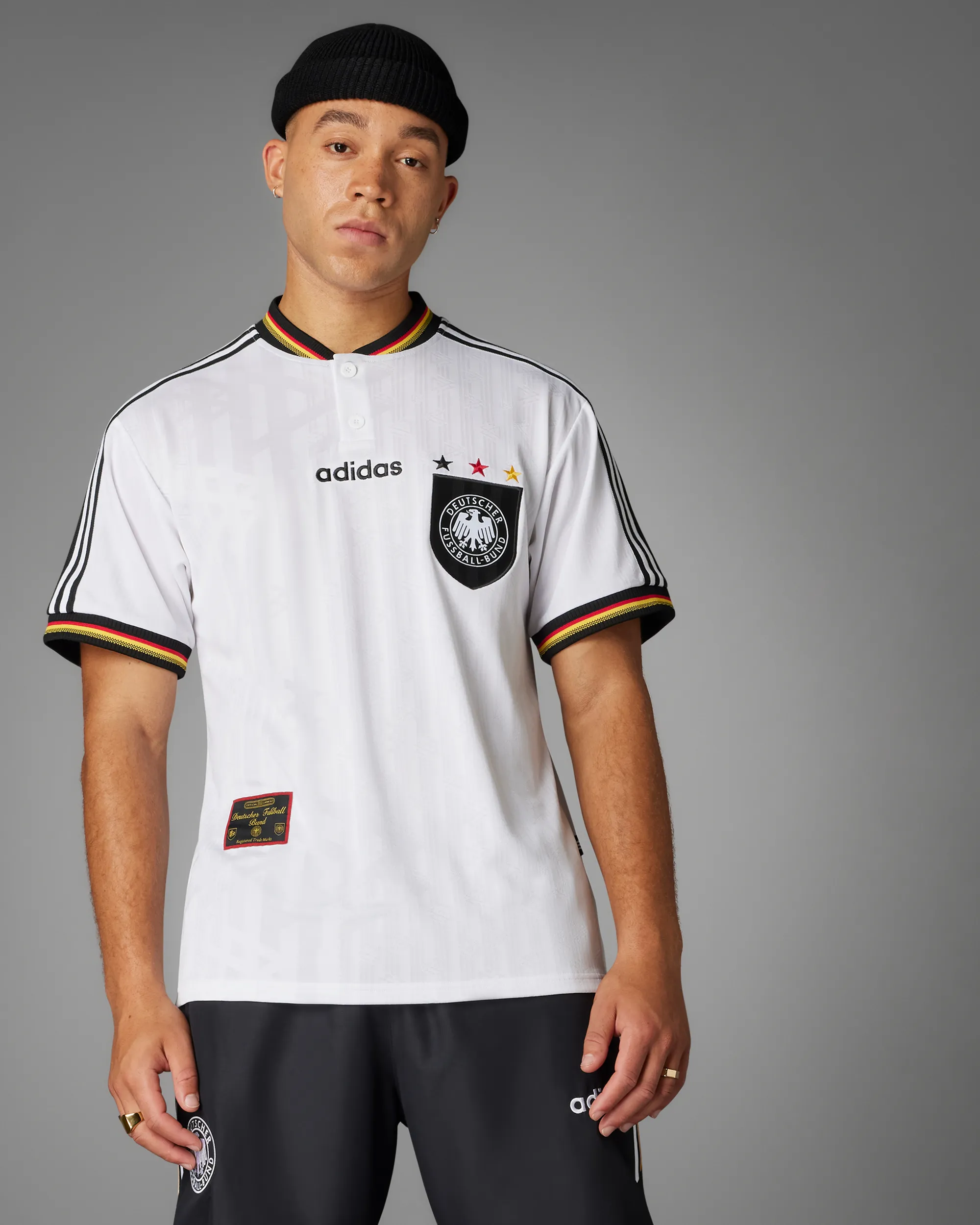 Germany 1996 Home Jersey - White