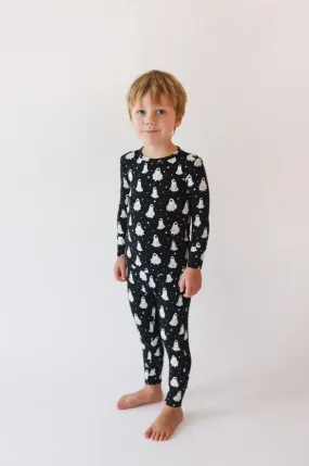 Ghostly Long Sleeve Pajamas