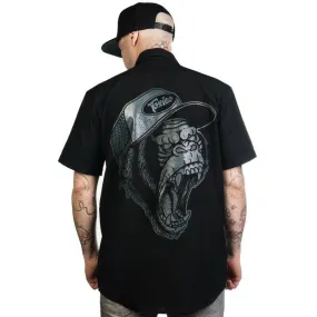 Gorilla Mens Button Up Work Shirt