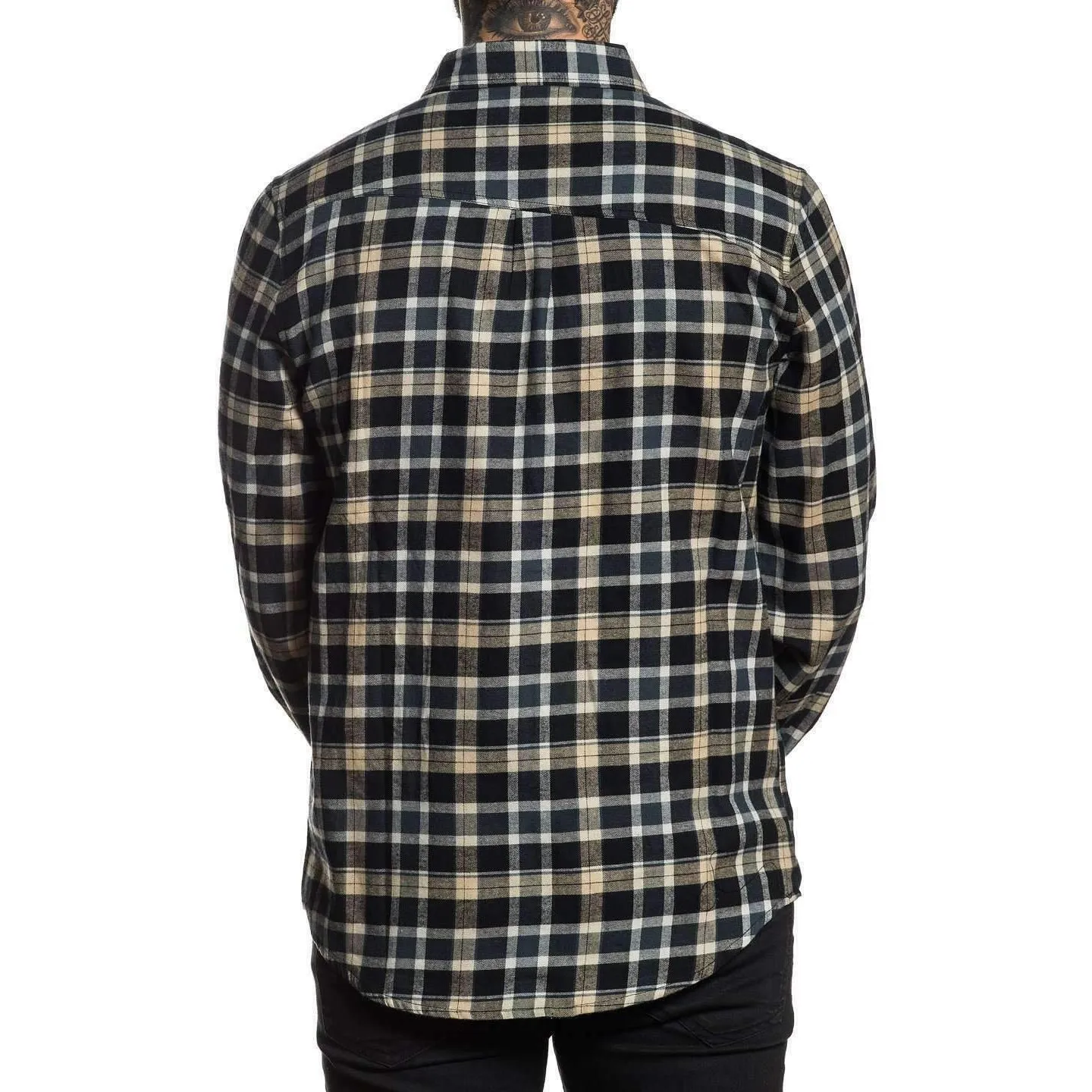 Grime Button Up Long Sleeve Shirt