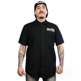 Hellfire Sparkplug Mens Button Up Work Shirt