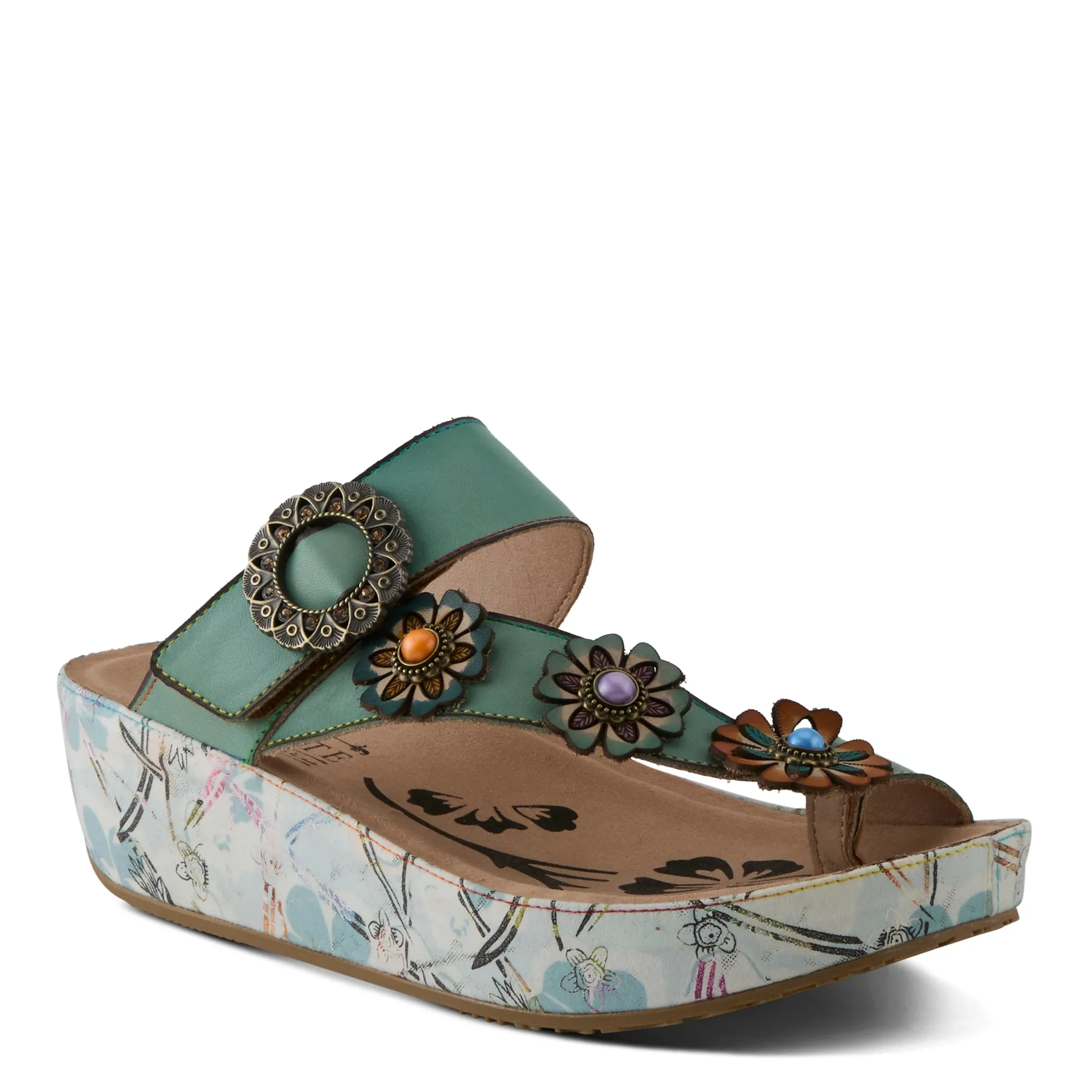 L'ARTISTE BY SPRINGSTEP BLISSBLOOM MINT