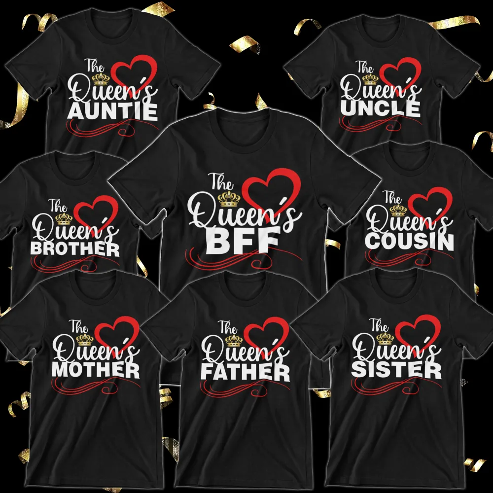 The Birthday Queen shirt - It's My Queen Birthday couples shirt