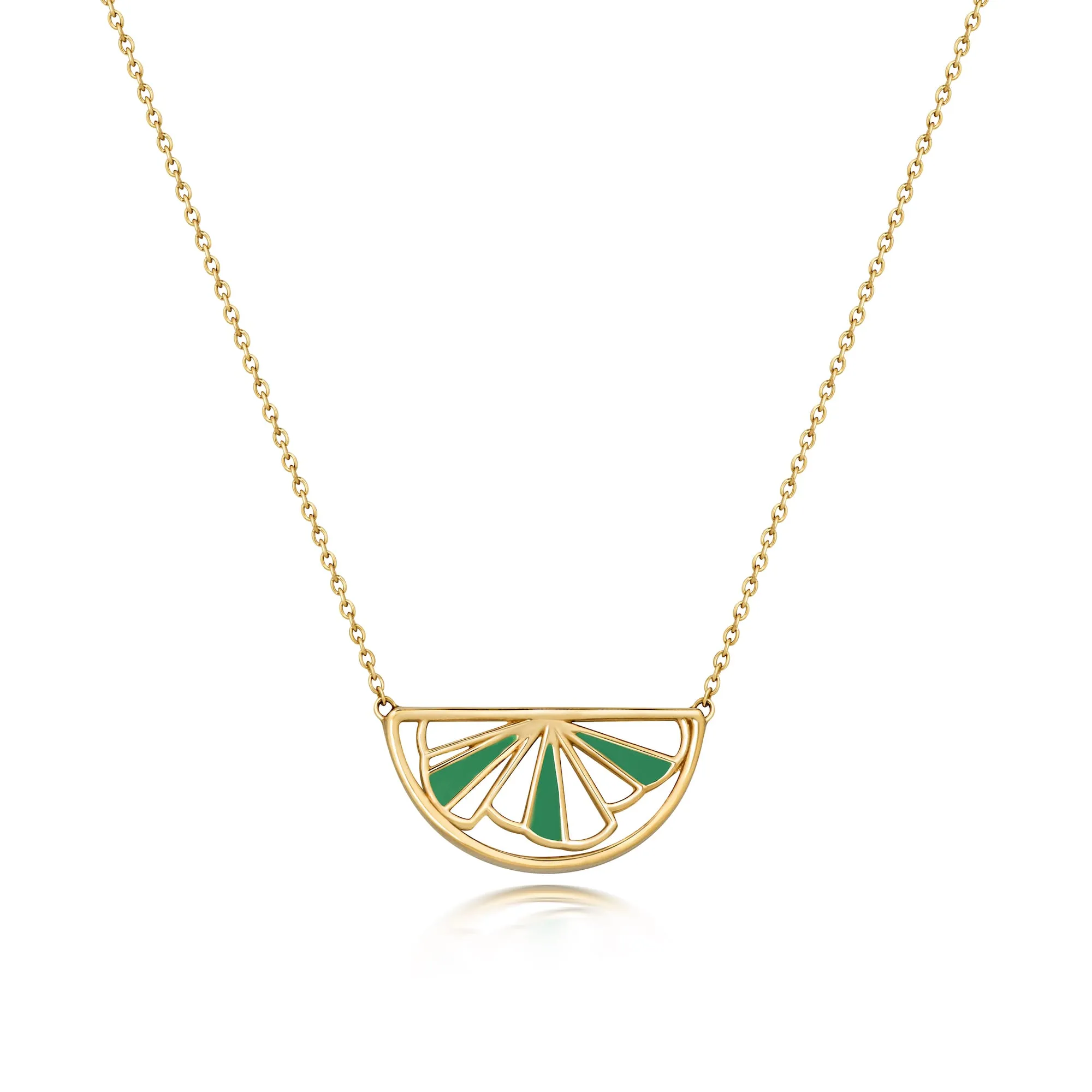 Wedge Necklace, Gold