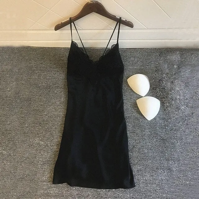 Women Silk Sleep shirt