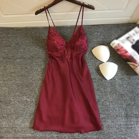 Women Silk Sleep shirt